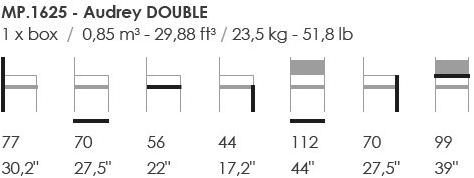 Fenabel 2-местный тканевый диван Audrey sun-id-1434276 - Вид №3