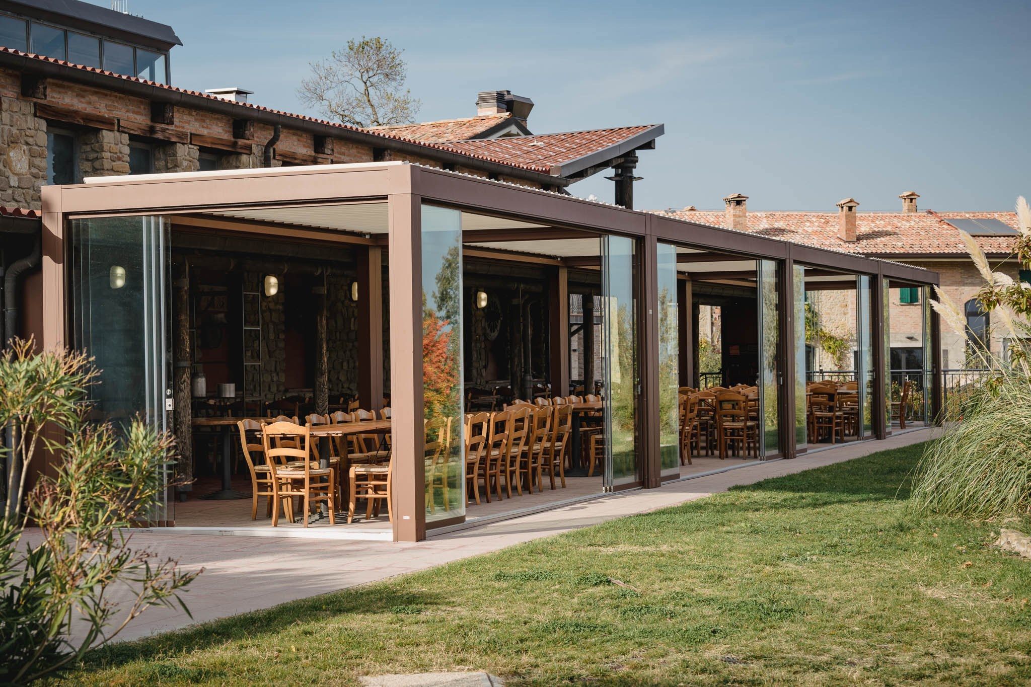 Беседка с поворотными планками Pratic Opera ARCH-00079728 - Вид №1