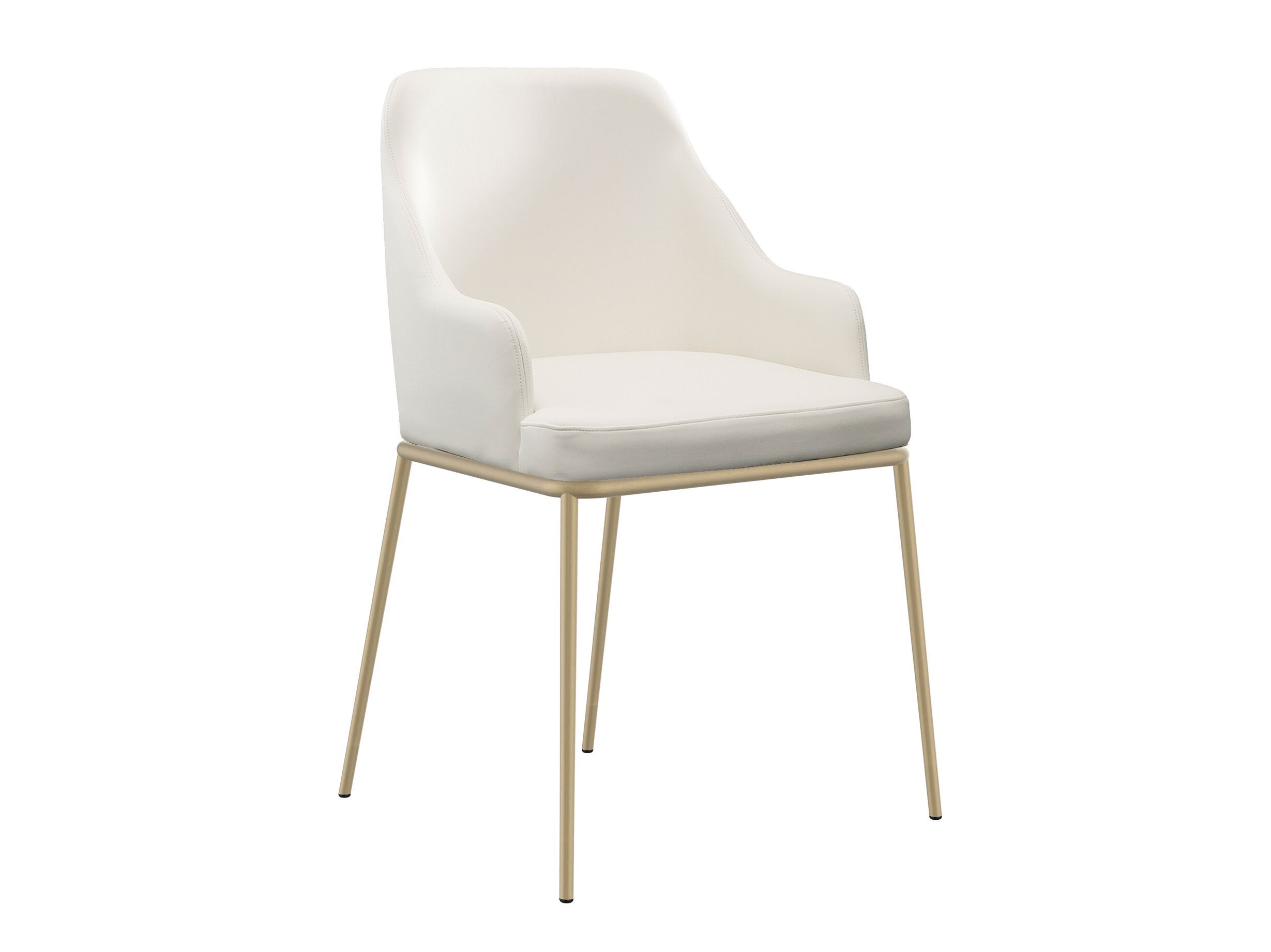 Мягкий стул с металлическим основанием RIFLESSI ARCH-00126527 - Вид №1