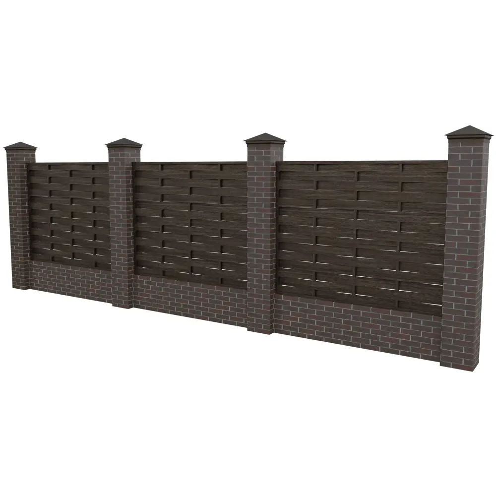 Еврожалюзи Утёс 2.5x2 м коричневый Santreyd STLM-2001523 - Вид №7