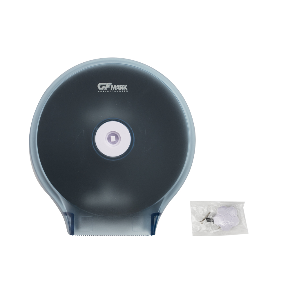 GFmark - Диспенсер для туалетной бумаги - барабан, МАЛЫЙ, пластиковый, прозрачный, код: 916  - Вид №7