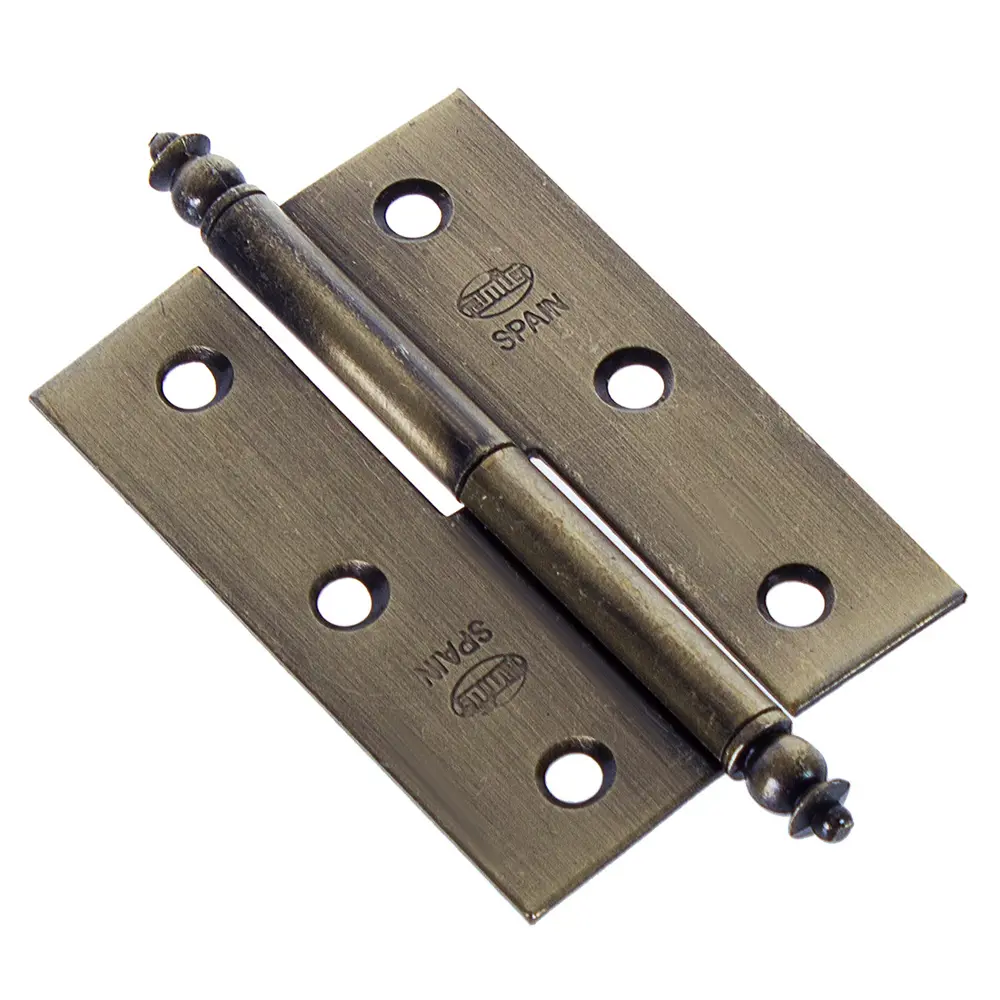 14248082 Петля мебельная карточная съёмная правая Amig 541 60x40 мм сталь цвет бронза STLM-0004571 