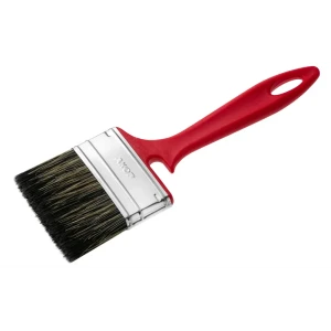 Кисть плоская для водных красок 70 мм Акор Эксперт синтетическая щетина