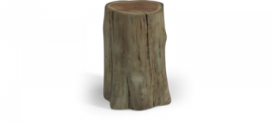 Raw Log Side Table  Gloster Необычный стол Raw