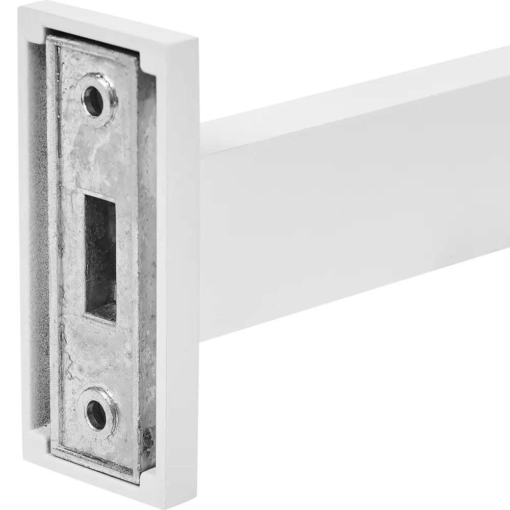 Держатель однорядный Хайтек алюминий цвет белый 14.65 см ARTTEX STLM-2193217 - Вид №1