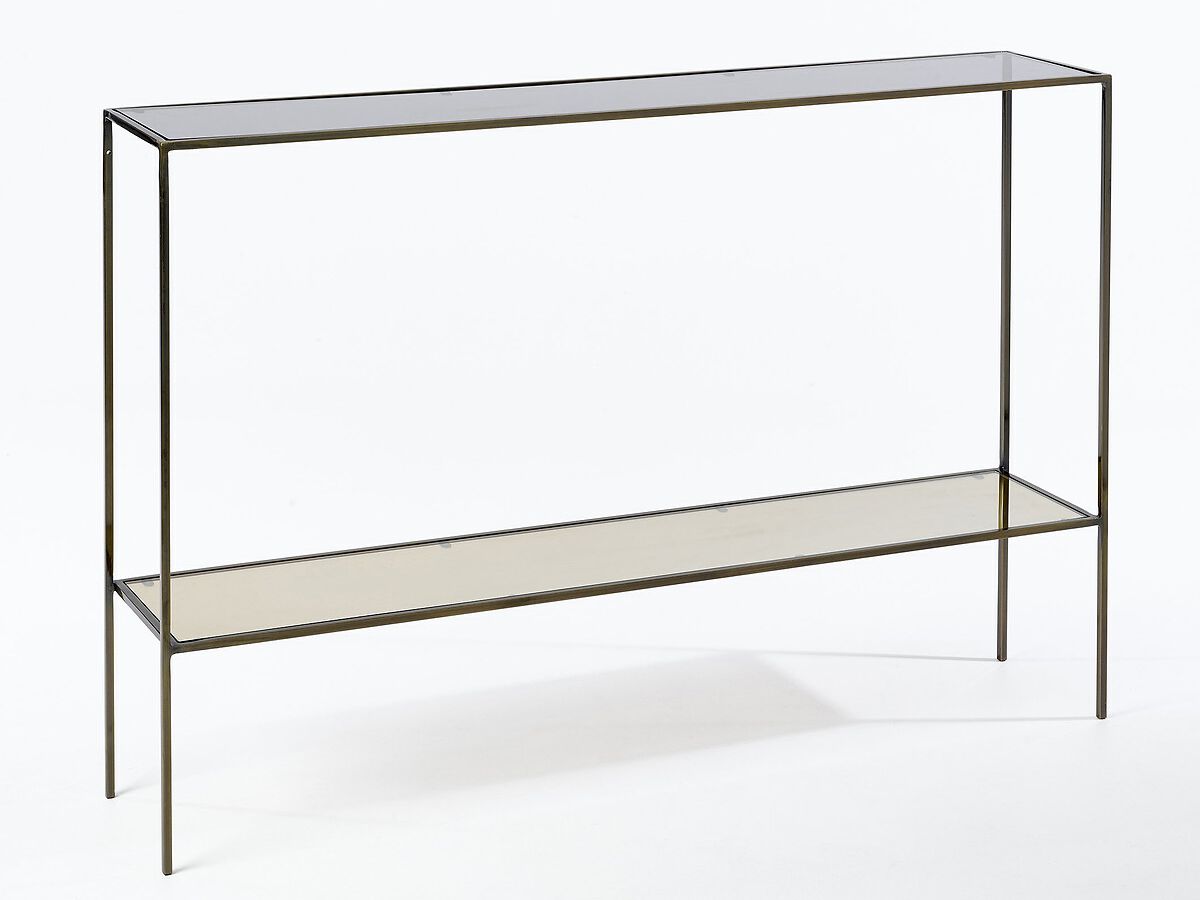 Консоль из закаленного стекла с полками AMPM Ulupna ARCH-00075400
