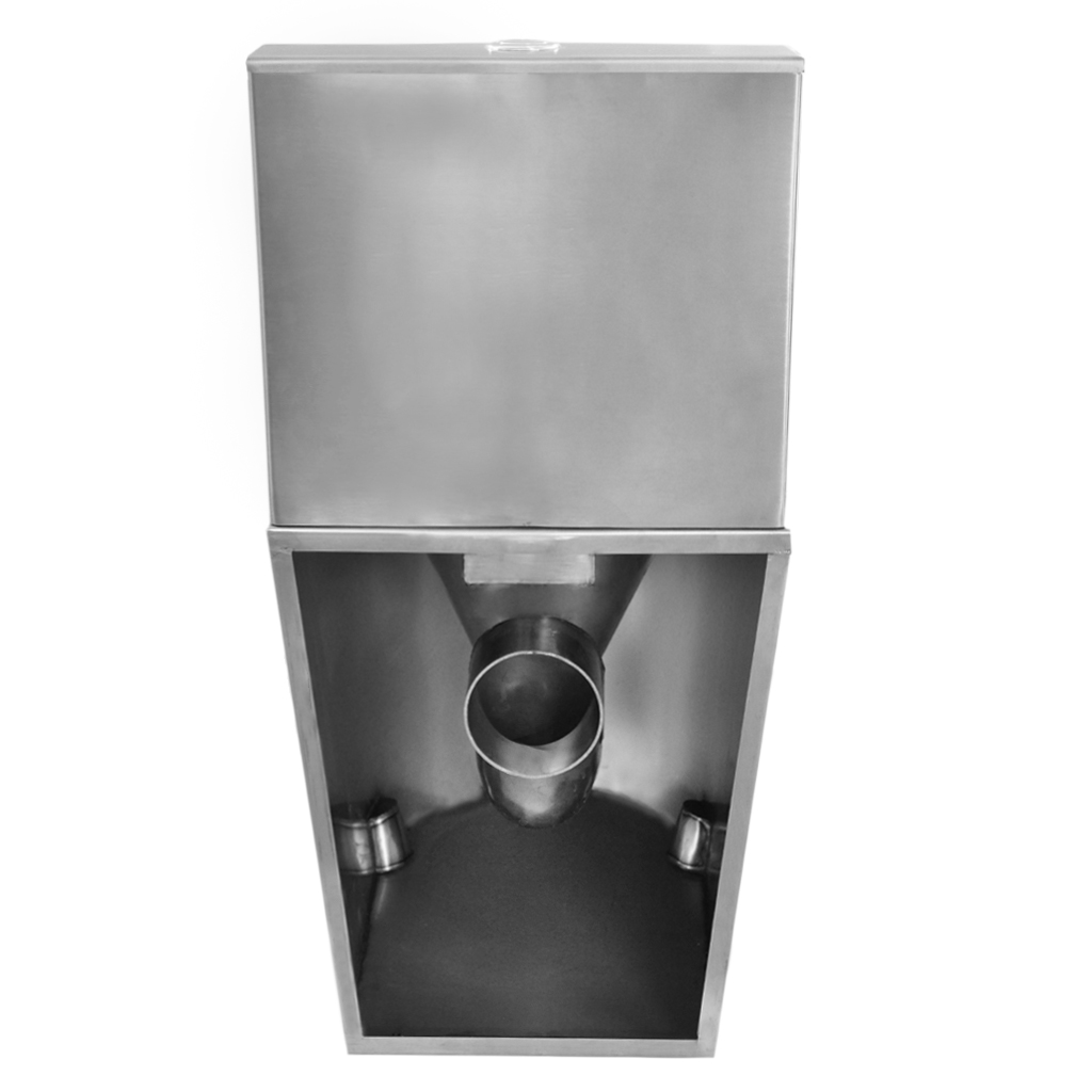 MF-221 Унитаз напольный с водяным баком Public Steel  - Вид №3