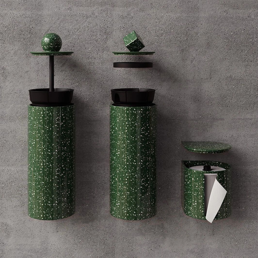 Держатель для туалетной бумаги, туалетная щетка и мусорное ведро Trone Trium ARCH-00074308