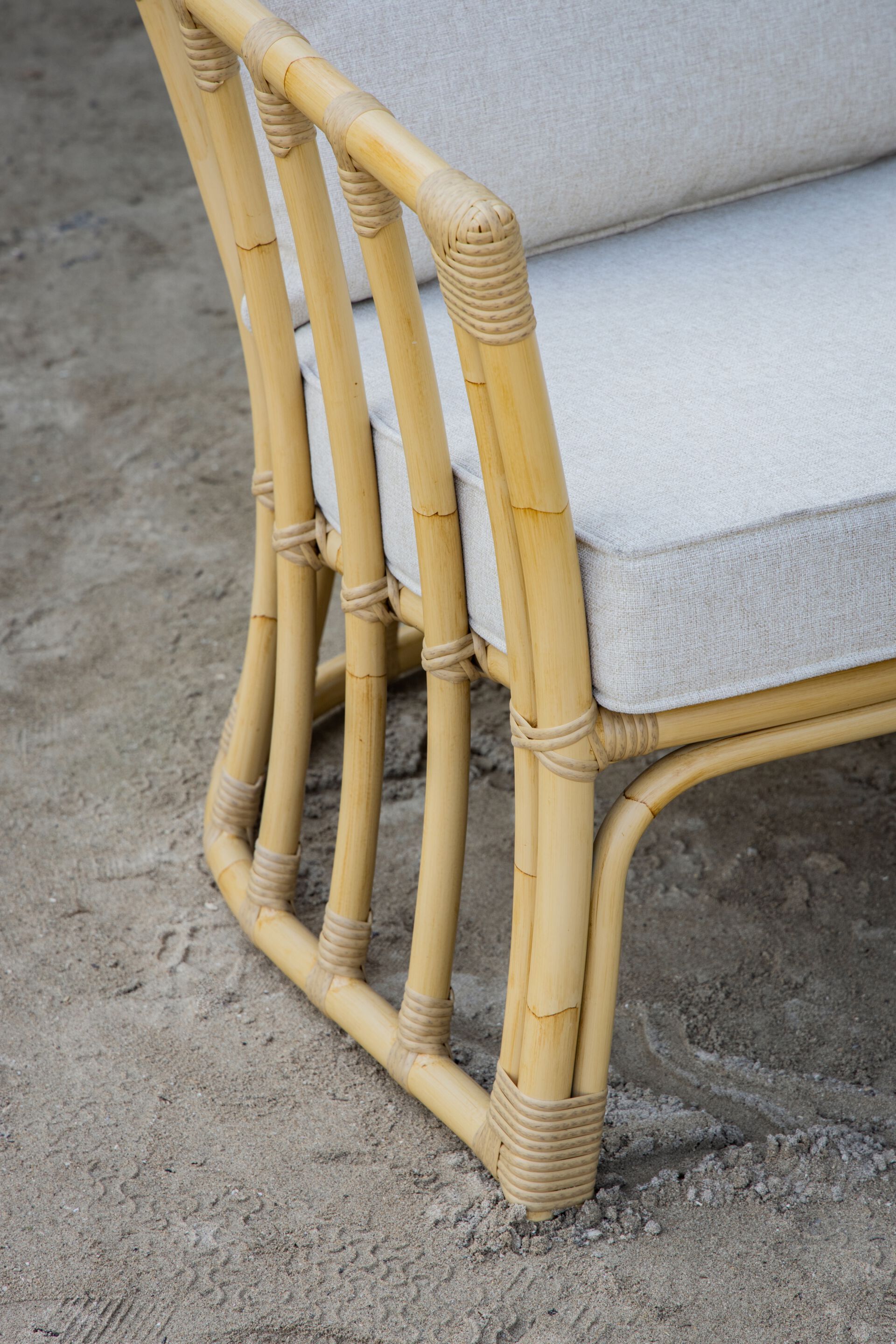 Тканевое садовое кресло с подлокотниками cbdesign Cane-B ARCH-00046678 - Вид №2