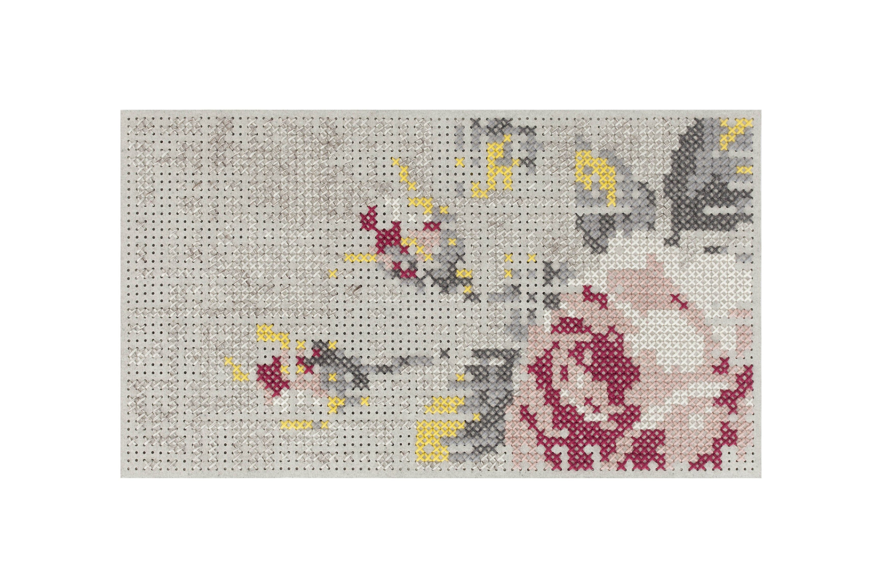 Шерстяной цветочный ковер GAN Canevas ARCH-00086373 - Вид №3