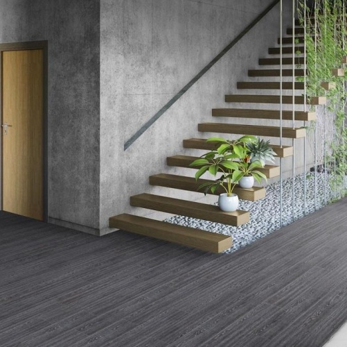 Виниловый ламинат Tarkett Lounge Costes Дуб с брашью (Текстурированная) 914,4х152,4/101,6 мм 1000901223 - Вид №7