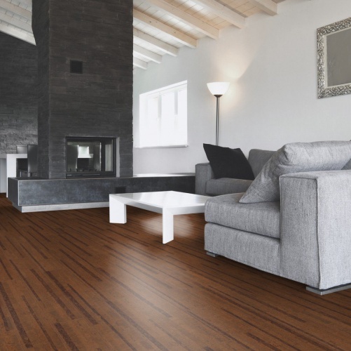 Пробка Wicanders Cork Plank Lane Chestnut (Гладкая) 1220х140 мм C83S001 - Вид №6