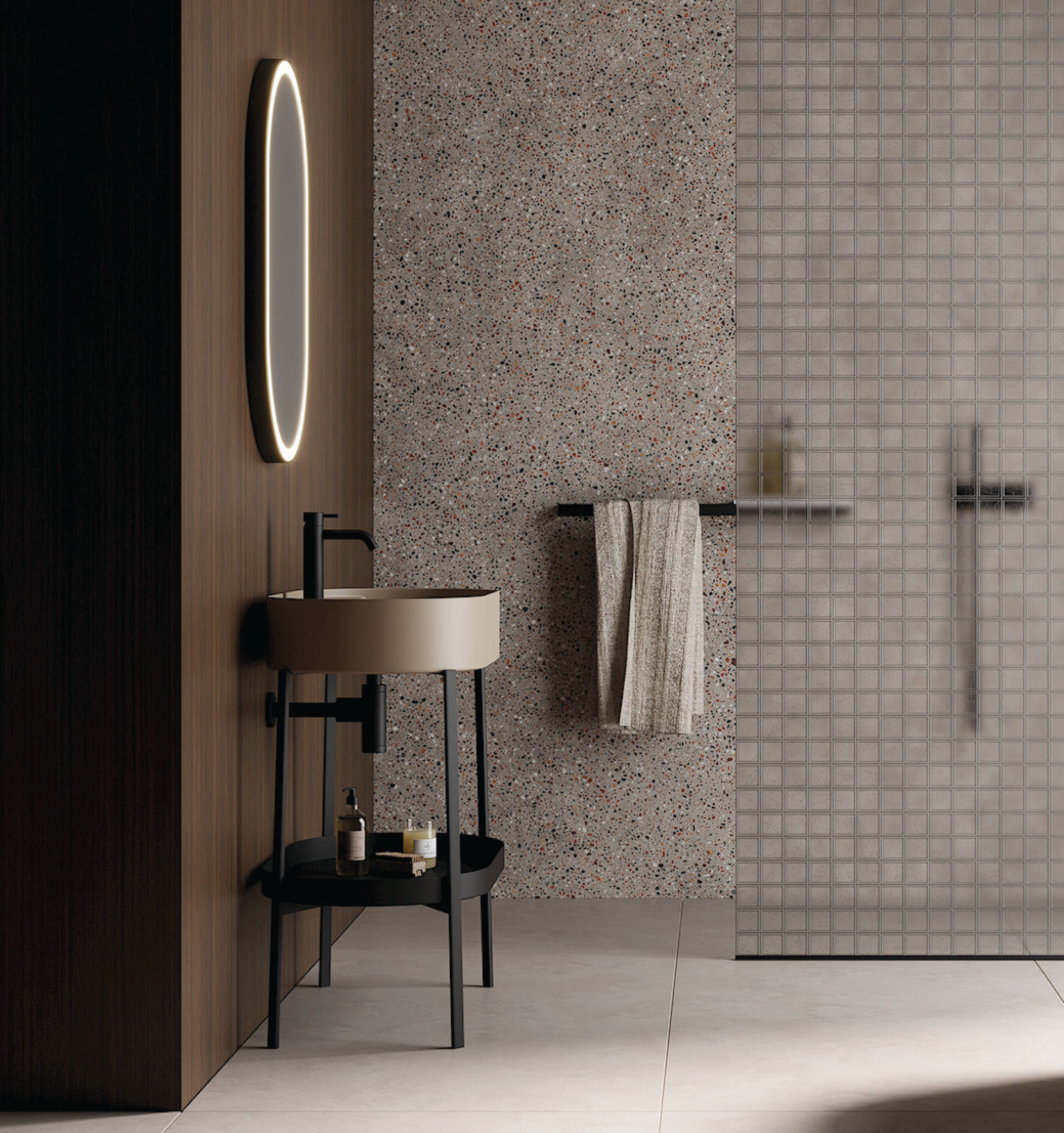 Керамическая овальная консольная раковина Nic консольный стол ARCH-00001921 - Вид №2