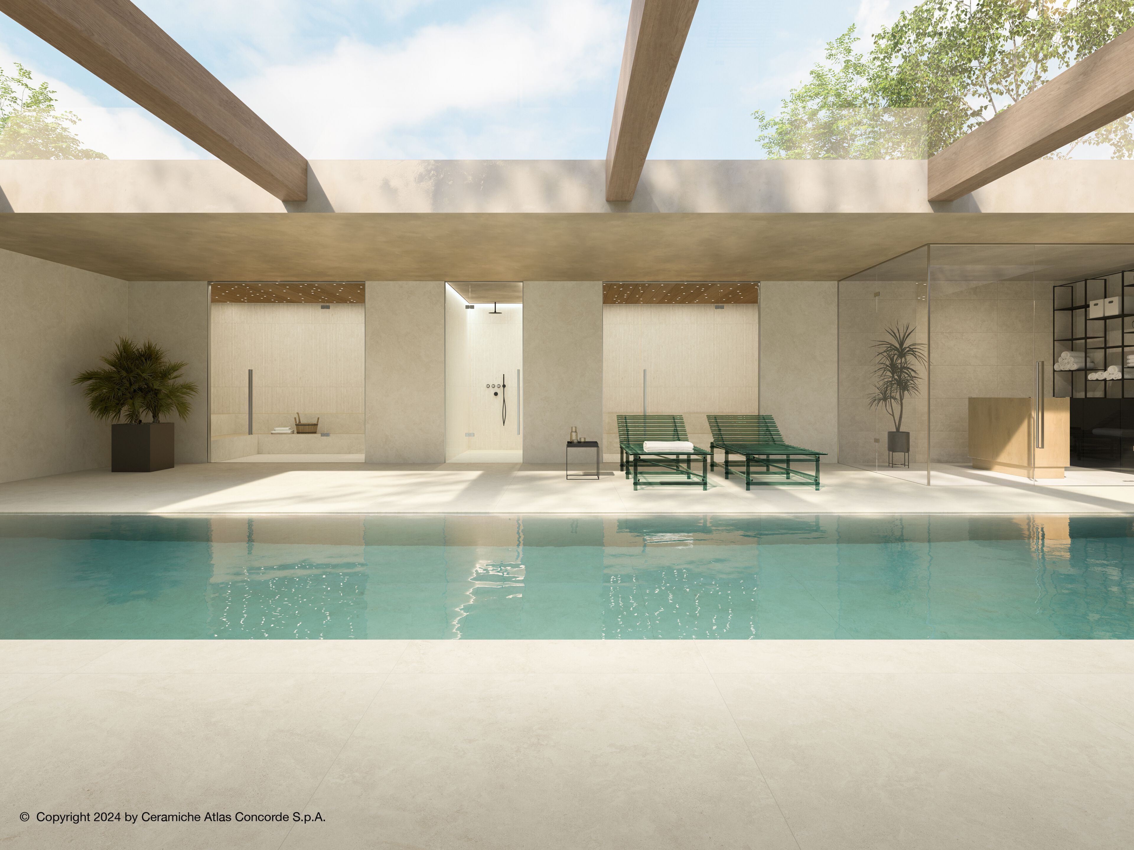 Пол / облицовка керамогранита с эффектом камня Atlas Concorde Boost Icor ARCH-00113949 - Вид №29