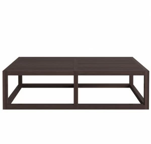 Журнальный столик прямоугольный бук N2 Palermo FURNITERA  120355 Коричневый