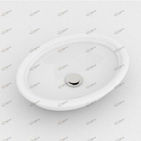 IMP4060001 Накладная раковина на столешницу  овальная Olympia Ceramica 