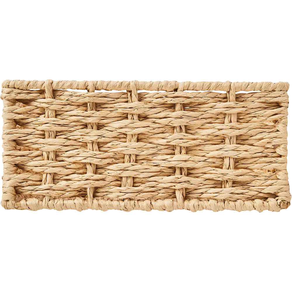 Корзина для хранения 30x8x18 см бумага цвет бежевый SPACEO Kub STLM-2040132 - Вид №3