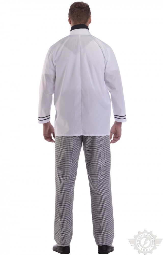 66000 Куртка поварская "Люкс" белая  Повар  размер 52-54/182-188 Спецодежда  - Вид №5