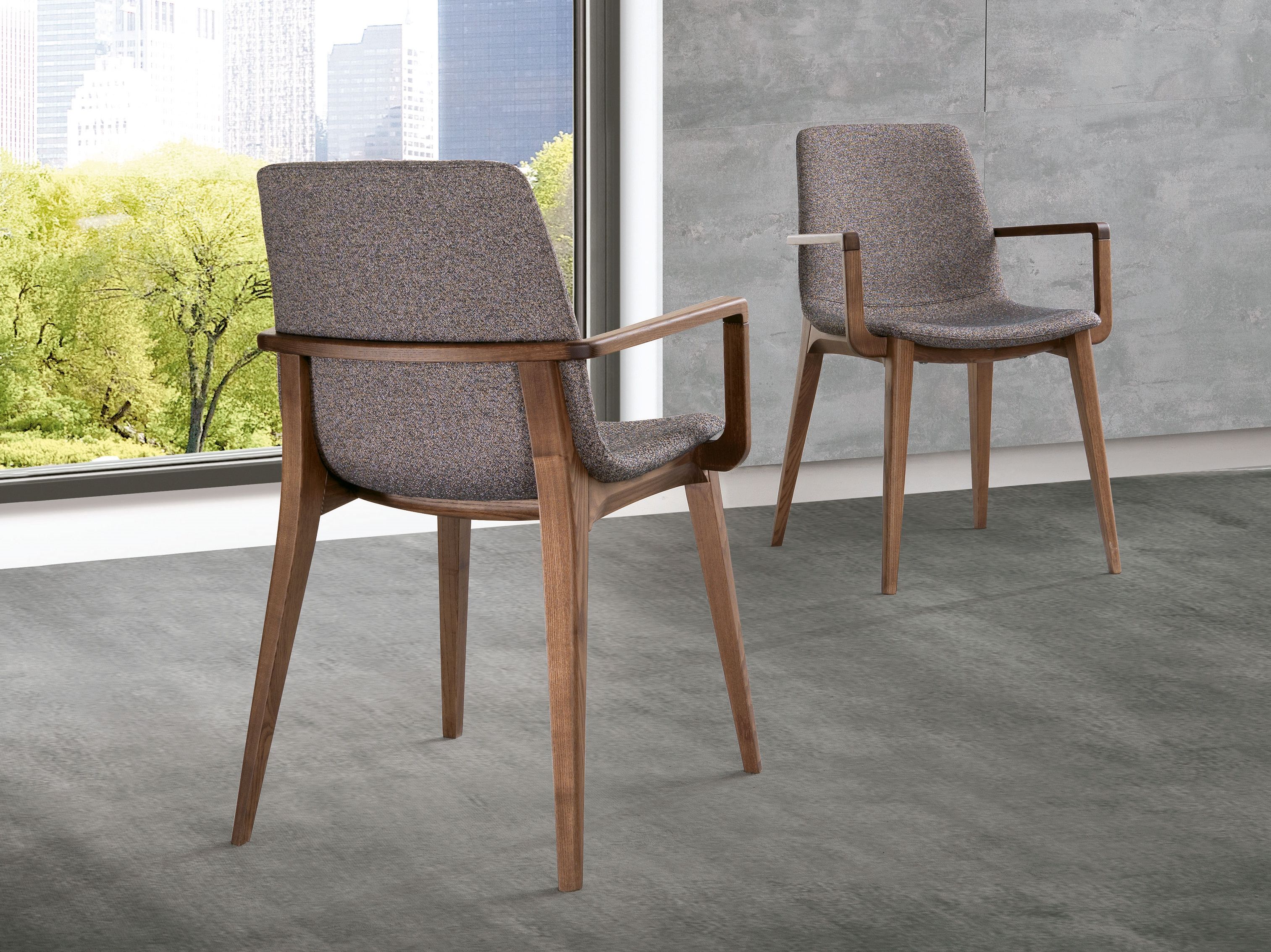 Мягкий стул с подлокотниками Pacini & Cappellini ARCH-00080450 - Вид №1