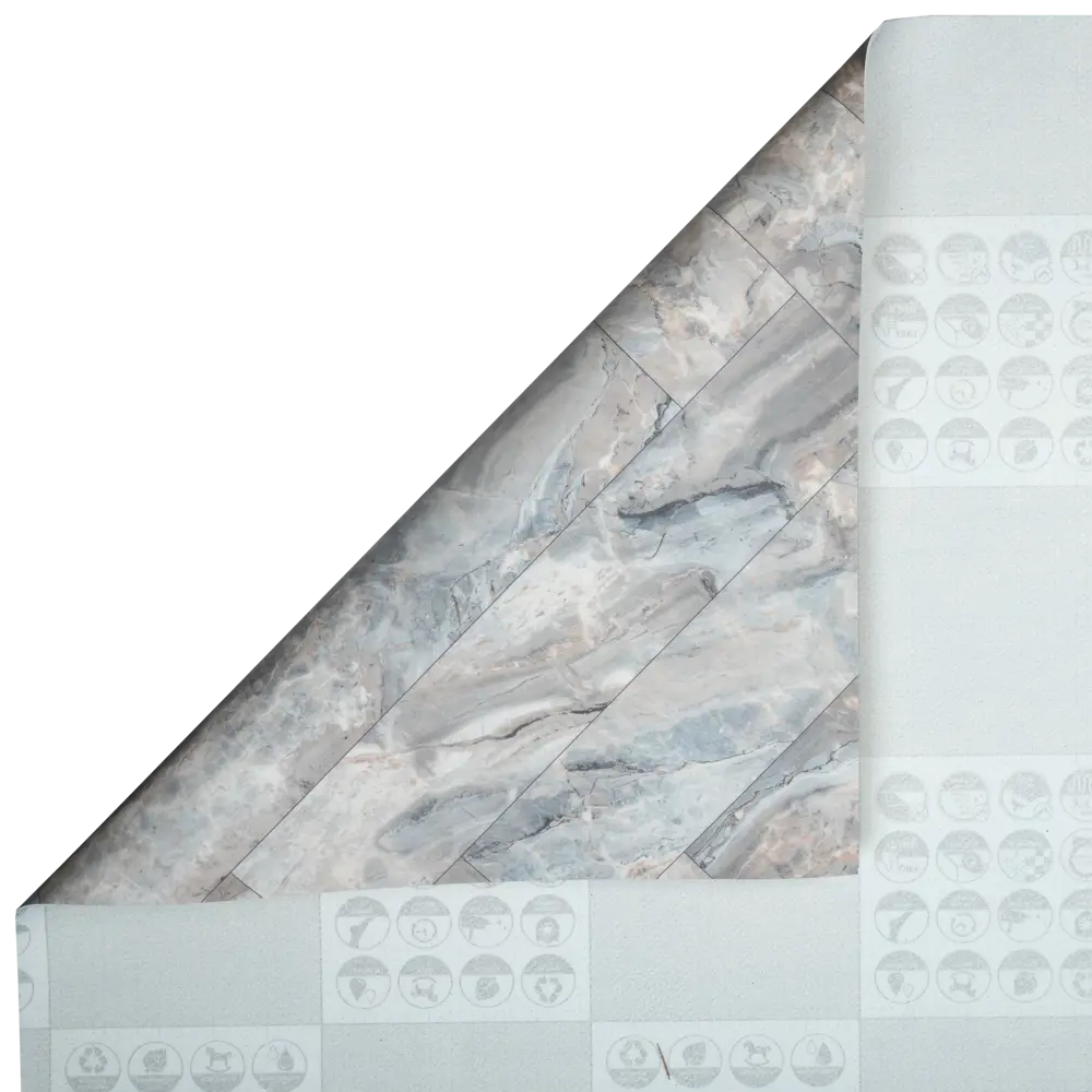 Линолеум KREAFORTA «Ханто» 32 класс - серый мрамор 3.5 м 89431508 STLM-1575961 - Вид №3