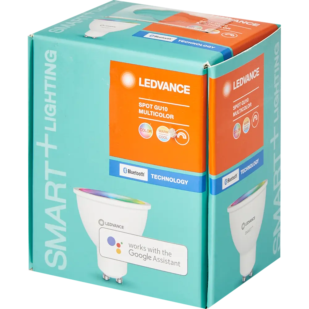 Лампа умная светодиодная Ledvance Smart Plus GU10 220-240 В 5 Вт спот матовая 350 лм, изменение цвета RGB 84515118 STLM-2044059  - Вид №7