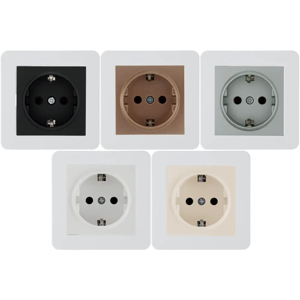 Рамка трехместная SYSTEME ELECTRIC W59 Deco для розеток и выключателей 82593335 STLM-0030828 - Вид №1