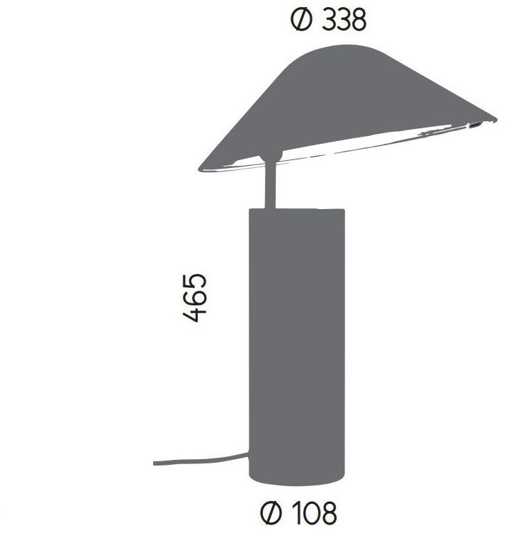 Aromas del Campo Настольная лампа из металла Damo S1191  - Вид №2
