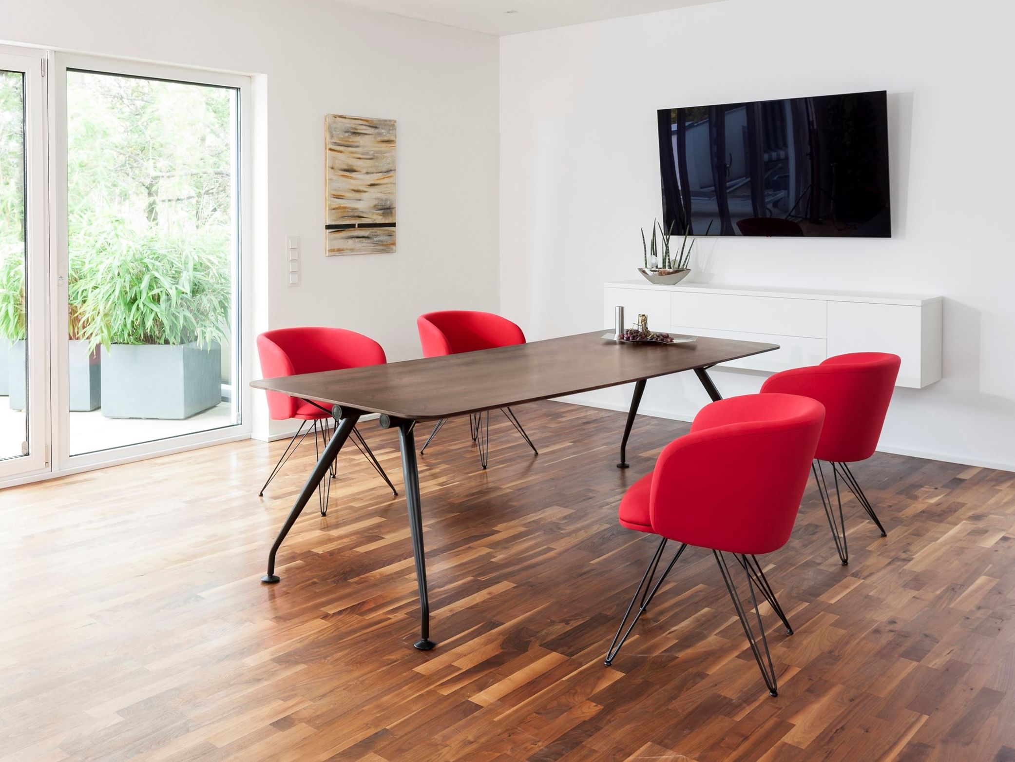 Мягкий стул с 4 ножками из металлической проволоки Spiegels .rossini ARCH-00048506 - Вид №4