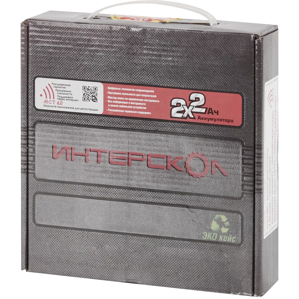 Аккумуляторный шуруповерт Интерскол ДА-18ЭР с двумя батареями 84329713 STLM-0048461 - Вид №7