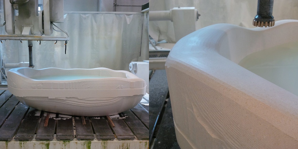 Toscoquattro Ванна отдельно стоящая из искусственного камня LE ACQUE 10VA3VB - Вид №5