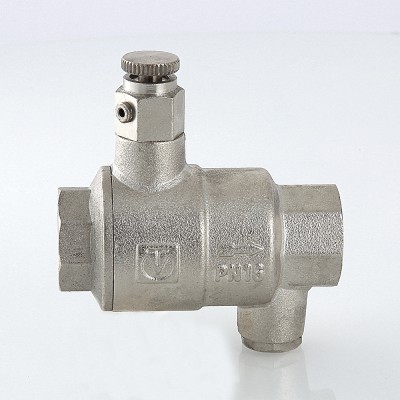 VT.171.N.05 Обратный клапан с дренажем и воздухоотводчиком Valtec 3/4"  - Вид №17