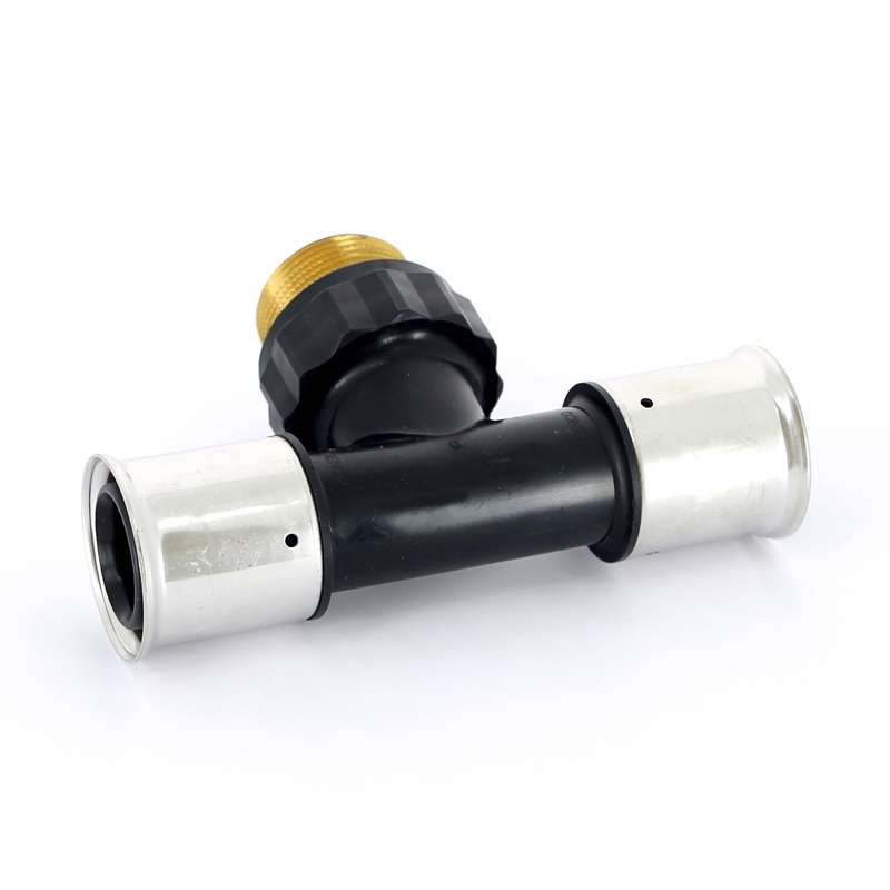 Тройник пресс-Н" PVDF HENCO 40х1"1/4х40 14PK400740 - Вид №3