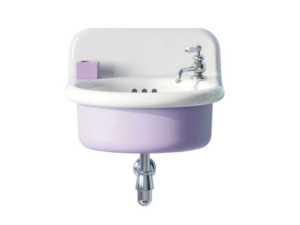 Керамическая раковина с переливом