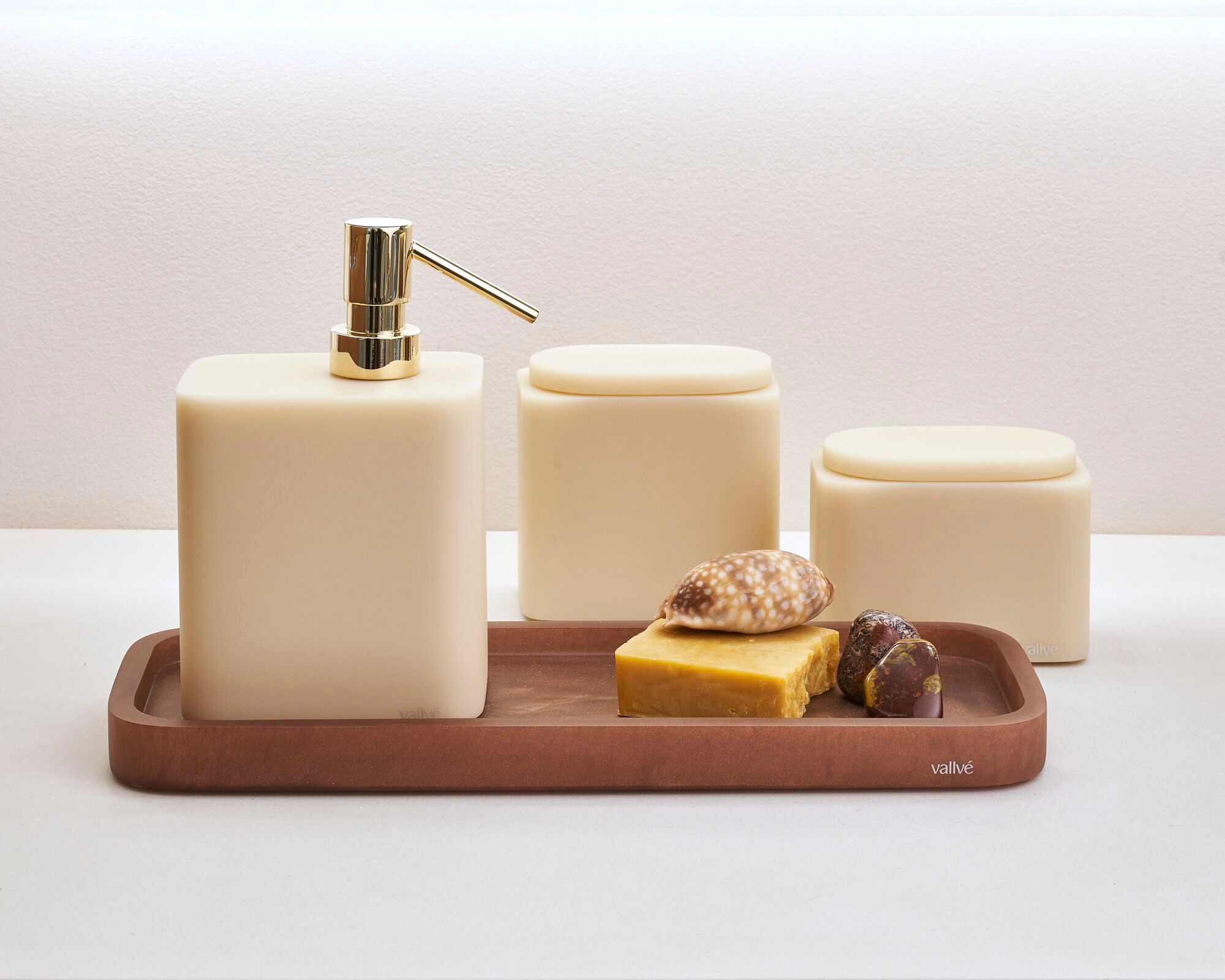 Держатель для хлопка из смолы Vallvé набор ARCH-00120599 - Вид №2