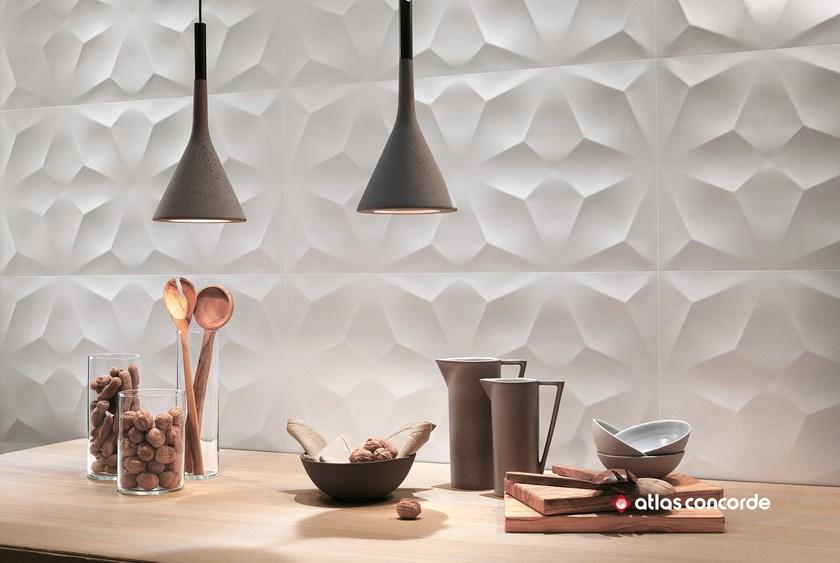 Atlas Concorde Объемная белая плитка для стен 3d wall design sun-id-1369333 - Вид №7