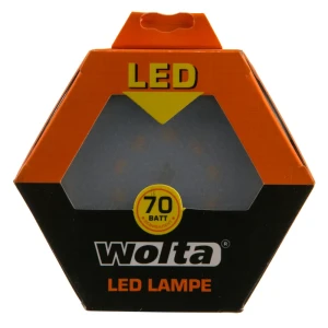 Лампа светодиодная Wolta спот, 4.8Вт, GX53, тёплый белый