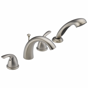 T4705-SS Римская ванна с ручным душем Delta Faucet Classic Нержавеющая сталь