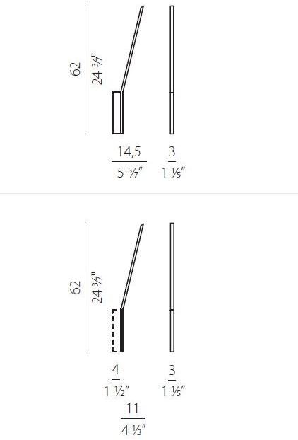 PANZERI Настенный светильник Ypsilon sun-id-1466153 - Вид №4