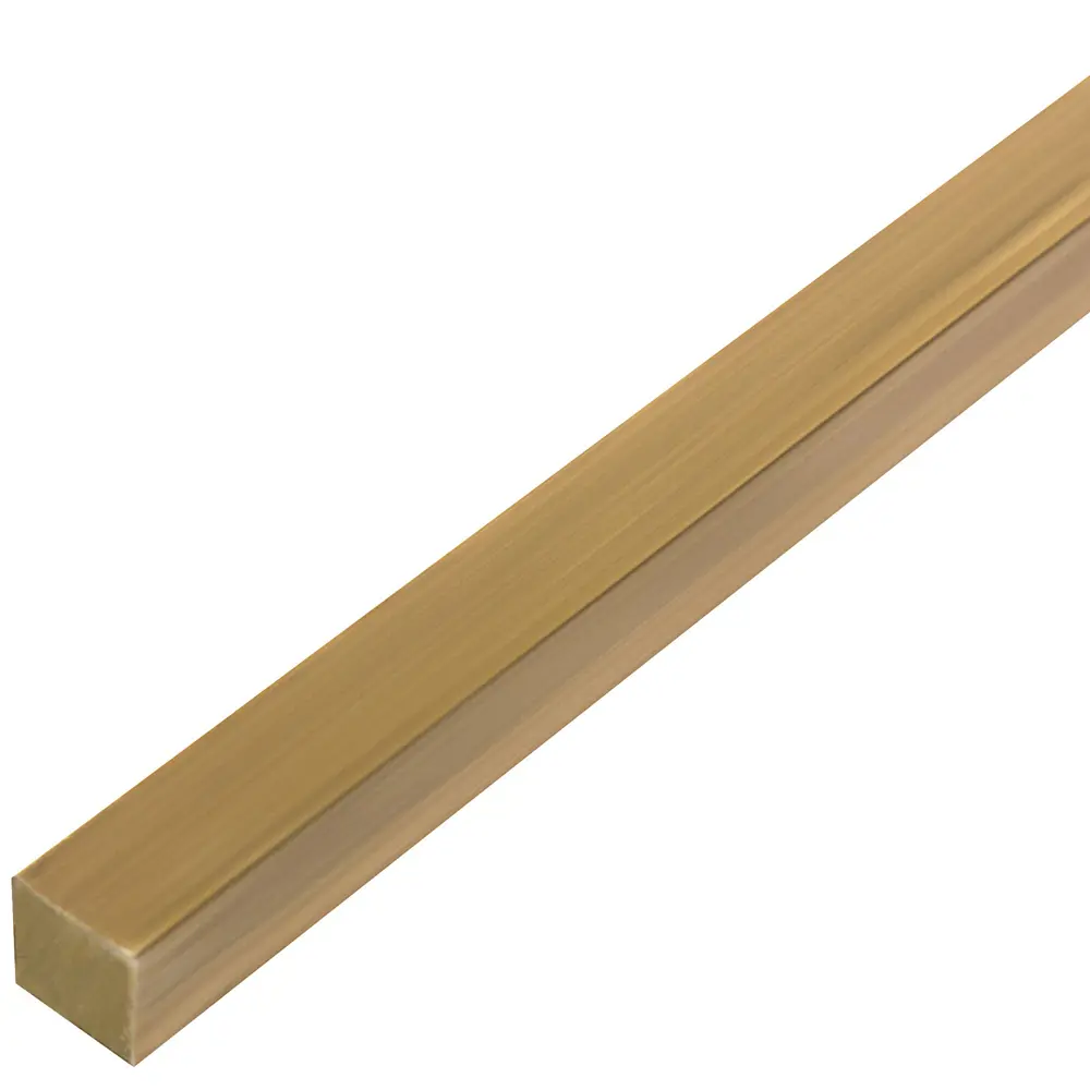 Пруток Gah Alberts квадратный 6x6x1000 мм латунь цвет жёлтый Santreyd STLM-2148045 - Вид №1