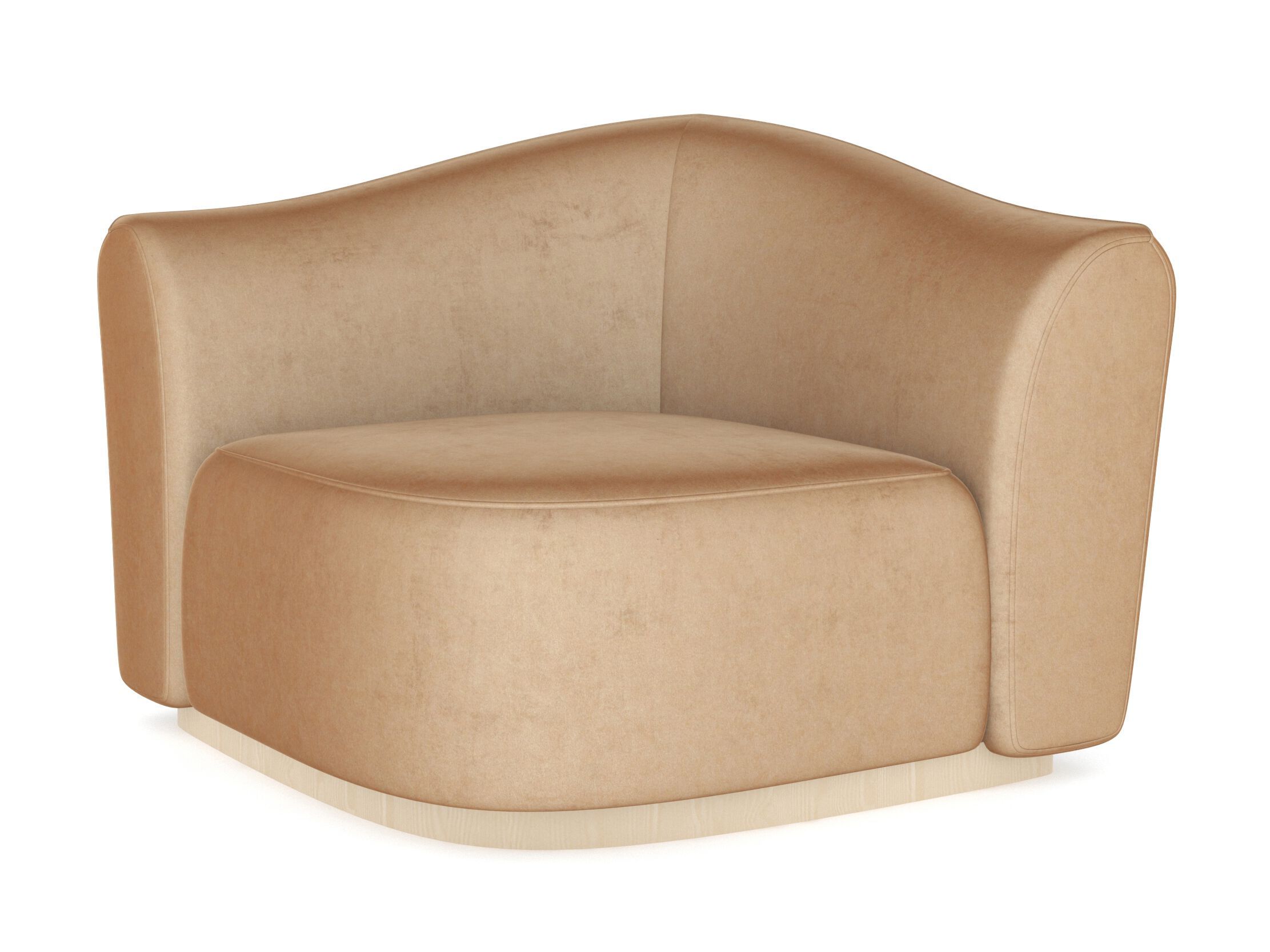 Тканевое угловое кресло Caracole KALAHARI ARCH-00108653 - Вид №1