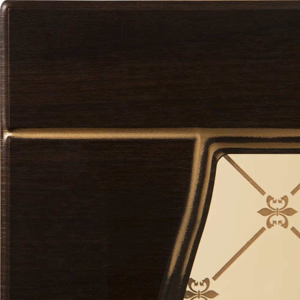 Витрина для шкафа «Византия», 40х92 см, цвет тёмно-коричневый DELINIA STLM-2209296 - Вид №3