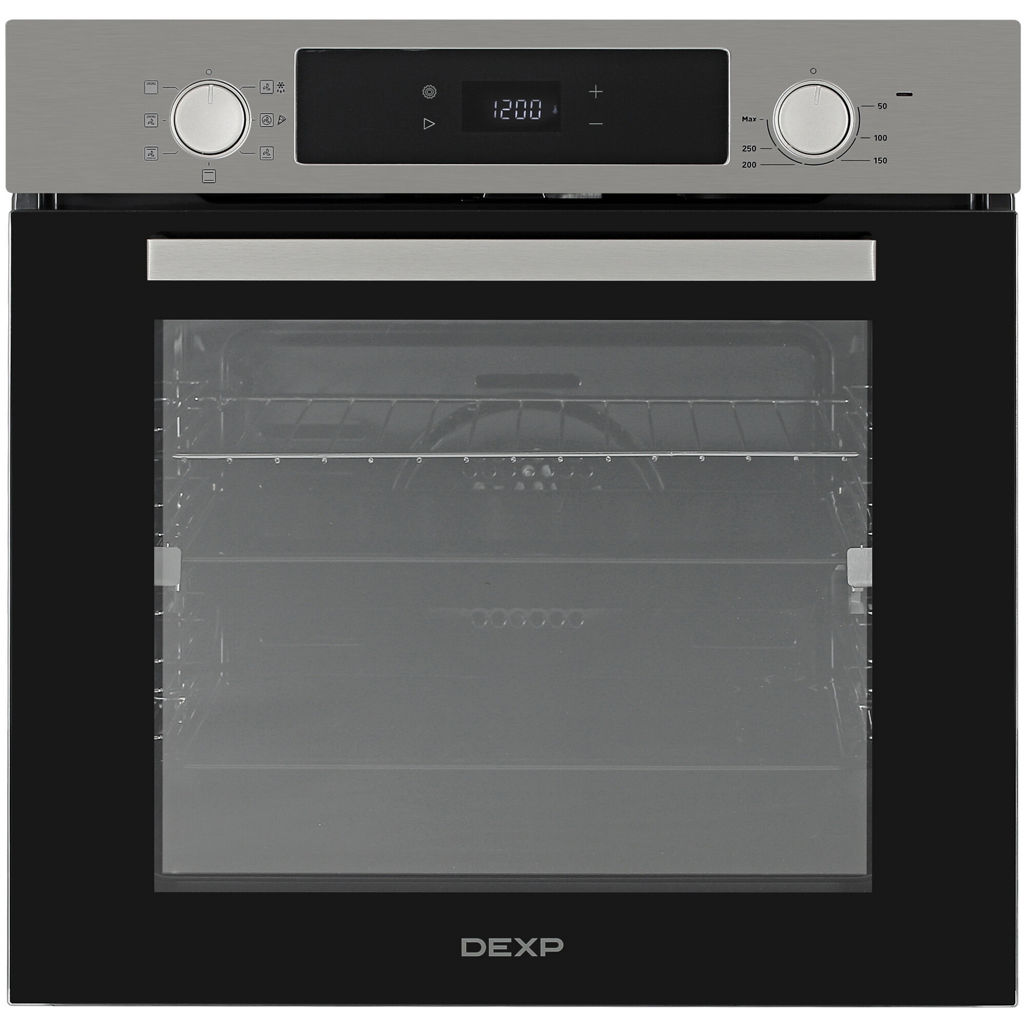 5403168 Электрический духовой шкаф DEXP 1BR70TDS серебристый STDN-0150262