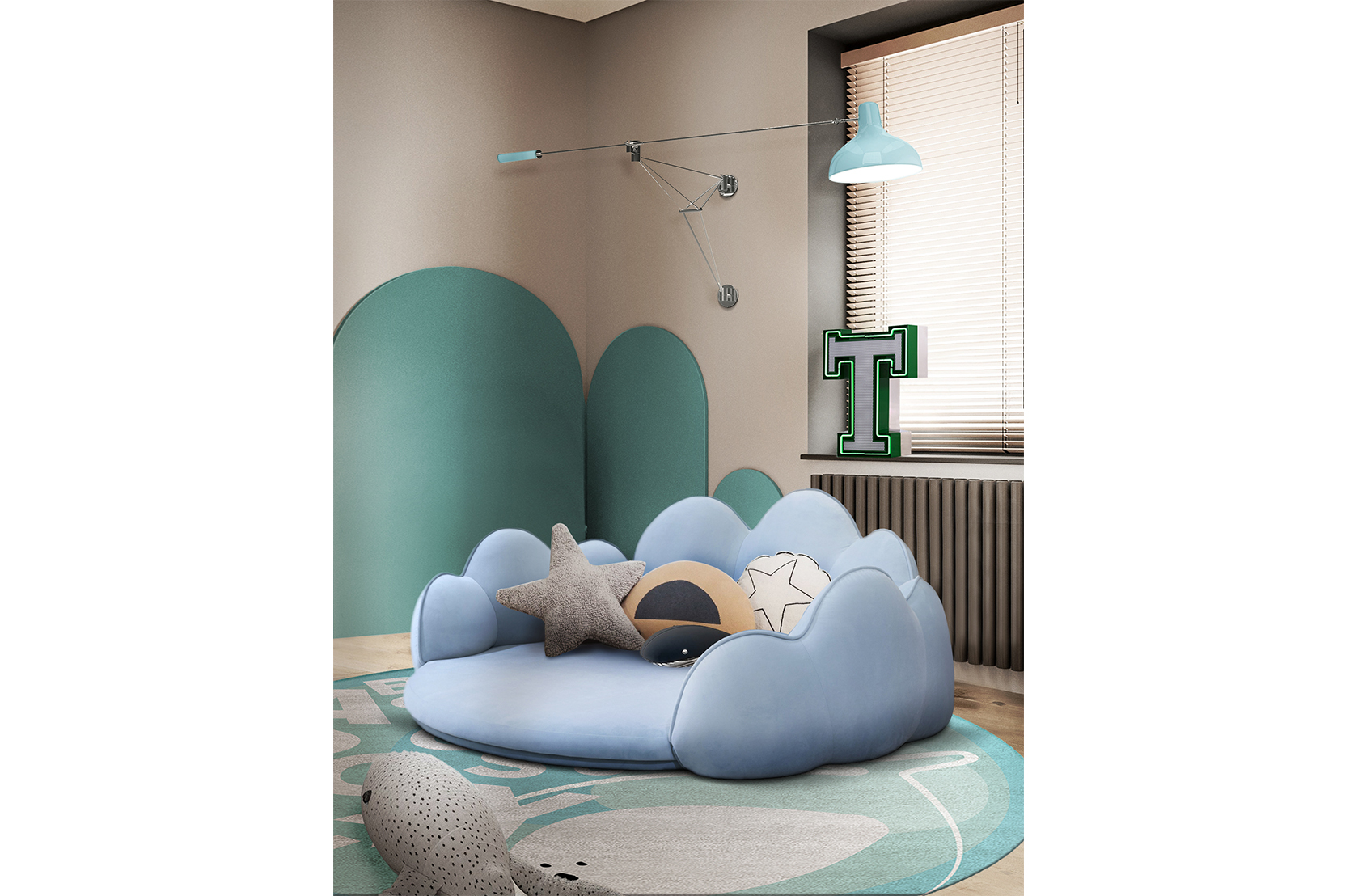 CIST445 Диваны детские Майло - Малыш Circu  - Вид №20