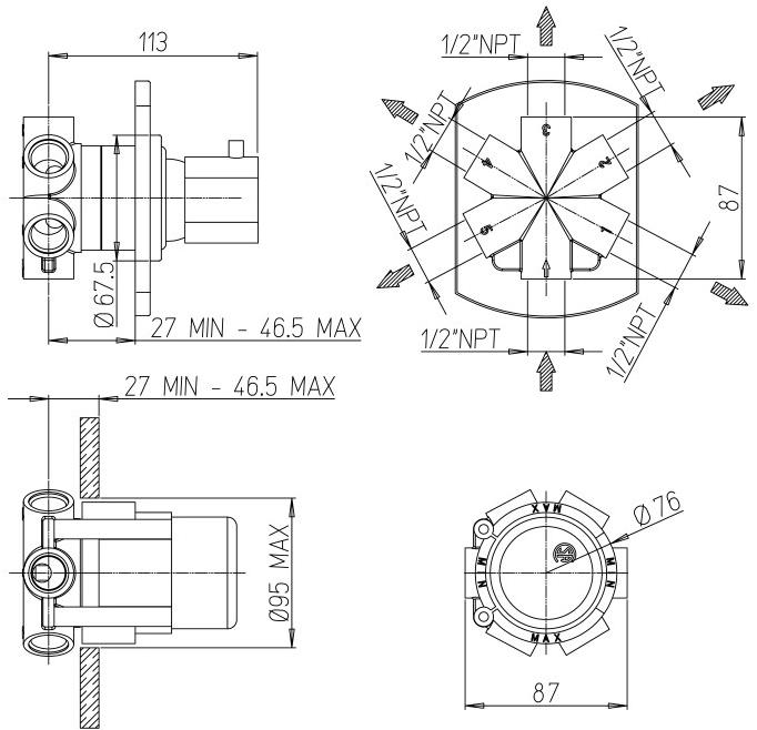 Jacuzzi 0TI00709JA02  - Вид №2