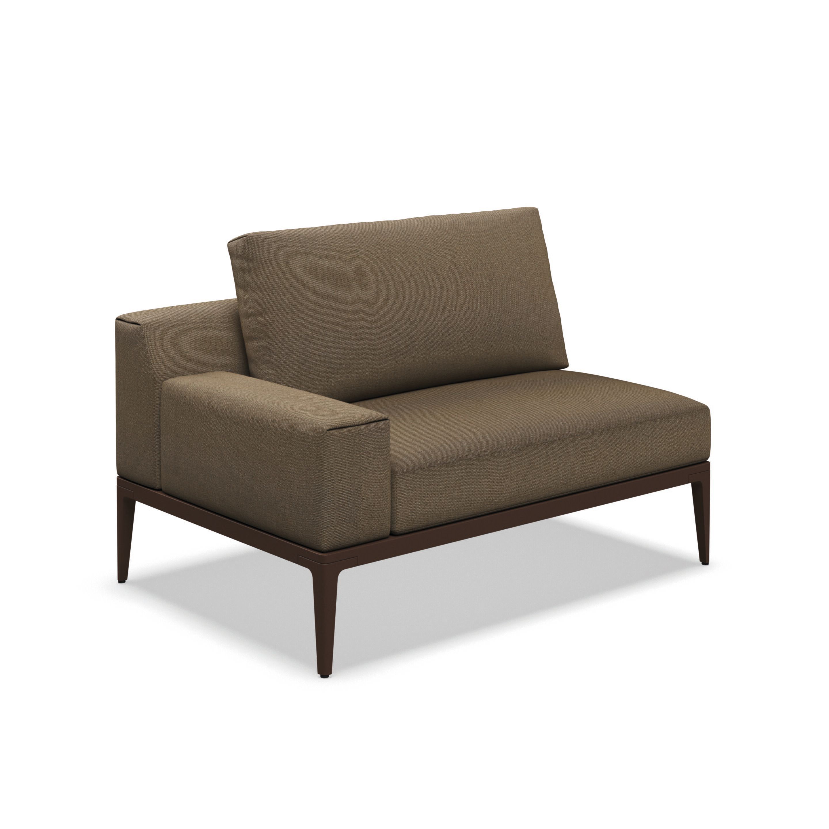 Угловое садовое кресло из ткани Gloster сетка ARCH-00140017 - Вид №25