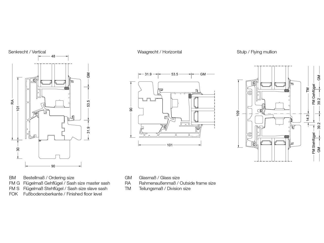 Алюминиевое и деревянное створчатое окно INTERNORM Italia HF 520 ARCH-00015790 - Вид №1