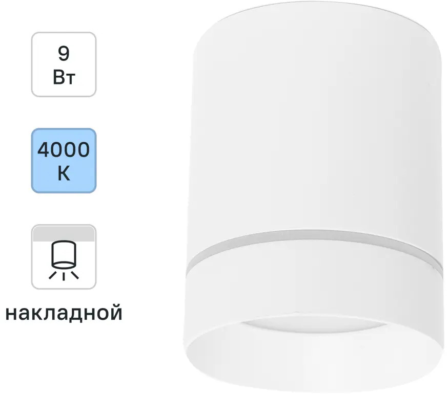 Elektrostandard DLR021 — современный светодиодный накладной светильник 82041851