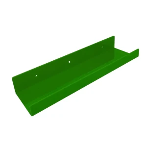 91568404 Настенная полка Velar 60x10.5 см пластик цвет зеленый STLM-1464981
