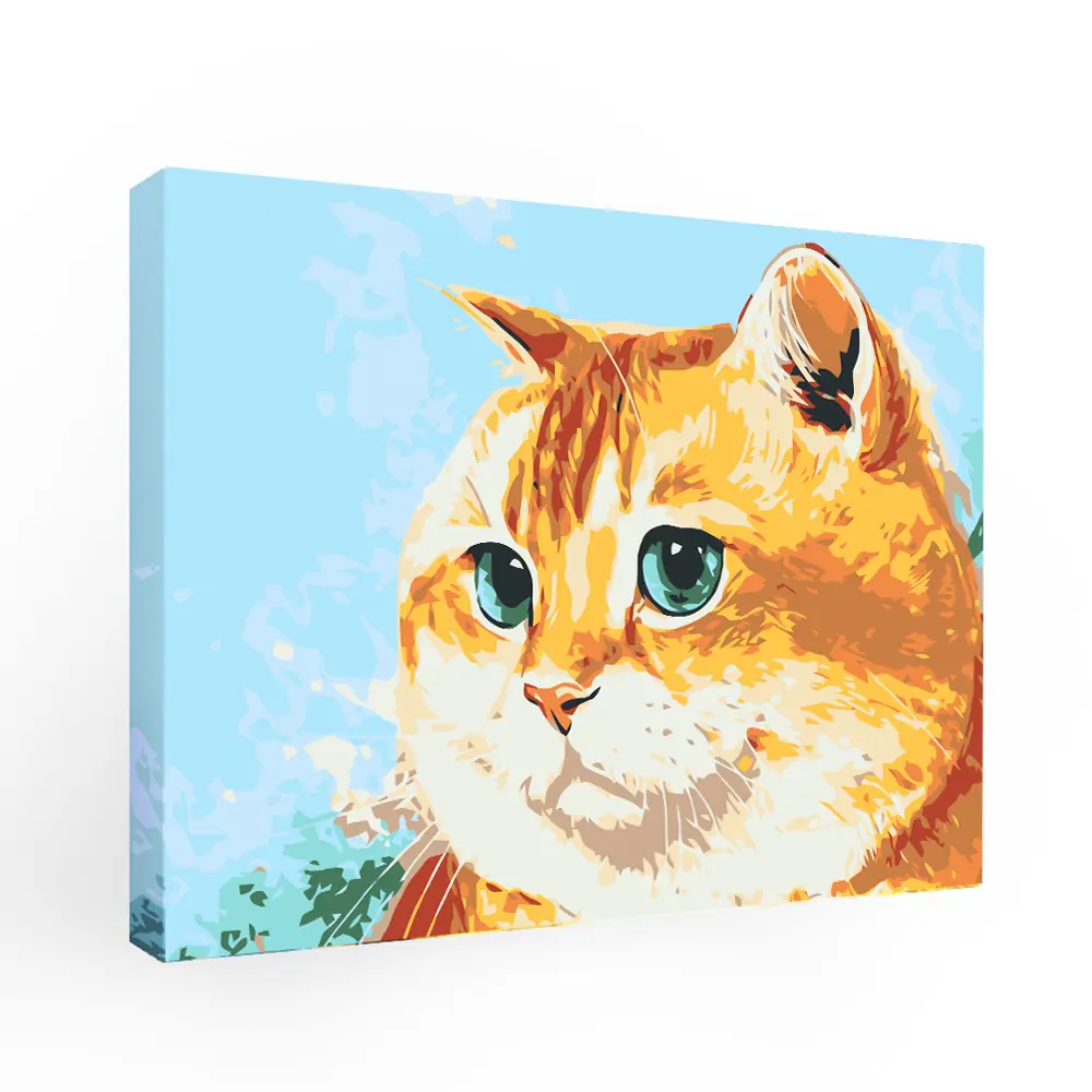 Картина по номерам Милые глазки 40х30 см FBRUSH STLM-2189778 - Вид №1