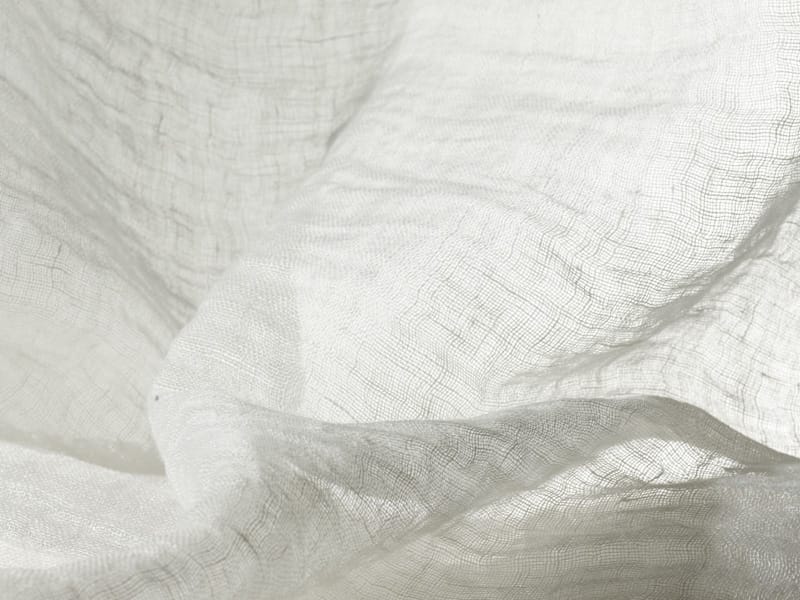 Льняная вуаль моющаяся однотонная ткань Dedar WIDE LINEN COLIBRI' ARCH-00030793